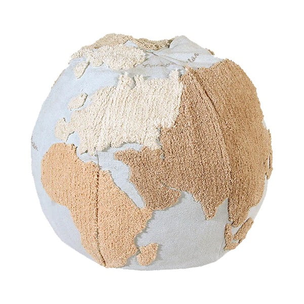 Modra/bež otroška vreča za sedenje World Map – Lorena Canals-image-2