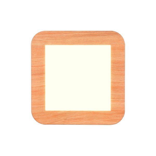 Oranžna LED stropna svetilka 17x17 cm Camillus – Reality-image-3