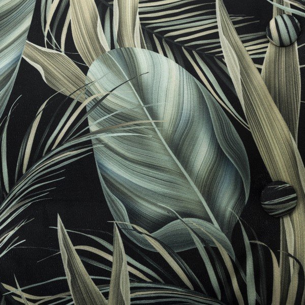 Črno-zelen fotelj Max Winzer Fiona Carribean-image-1