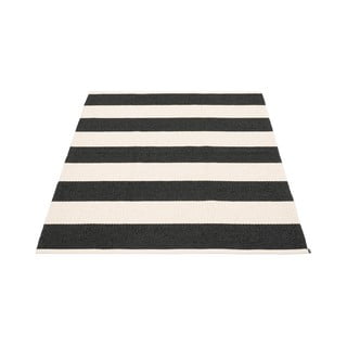 Črno-bela notranja in zunanja preproga 140x180 cm Bob Black Vanilla – Pappelina
