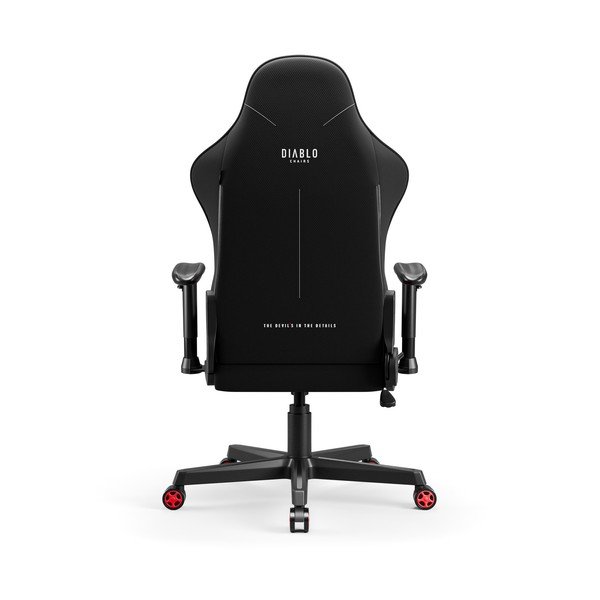 Črn gaming stol X-Starter – Diablo Chairs-image-4