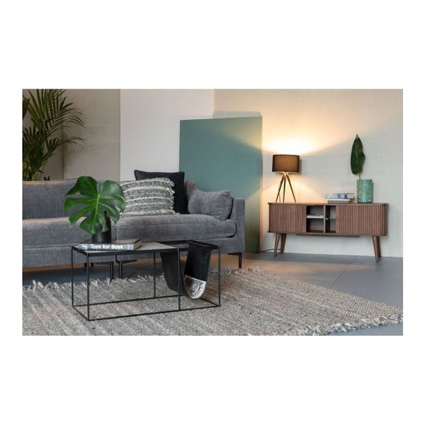 Črna namizna svetilka Zuiver Tripod Wood-image-1