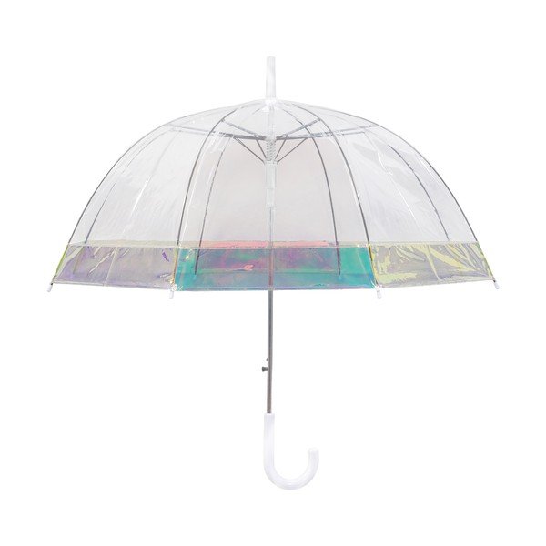 Ženski prozorni dežnik Ambiance Iridiscent, ⌀ 85 cm
