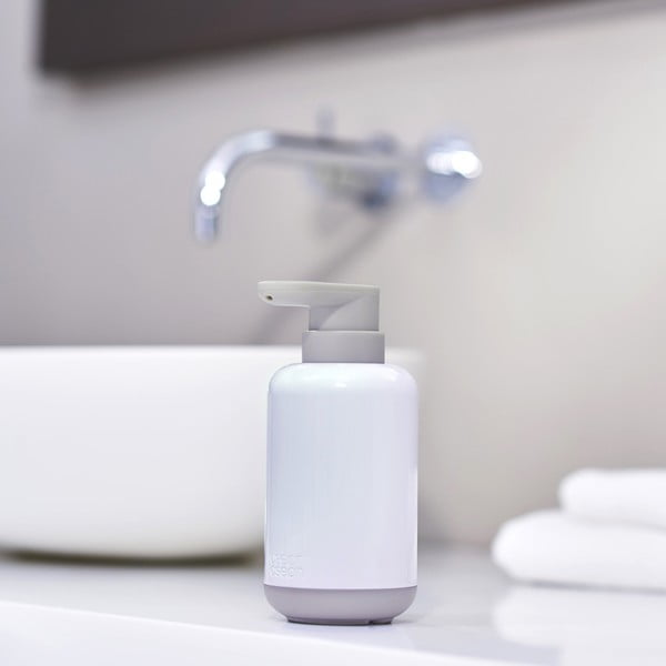 Bel plastičen dozirnik za milo 300 ml Duo – Joseph Joseph-image-1