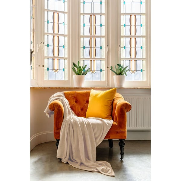 Bež odeja iz mikropliša Tiseco Home Studio, 220 x 240 cm-image-1