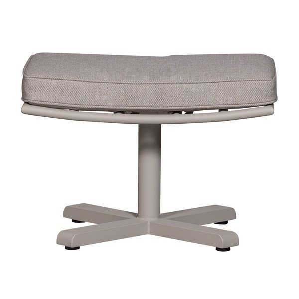 Svetlo siv vrtni tabure Coosa – Exotan