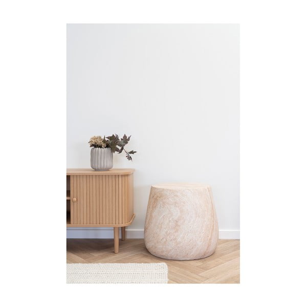 Lončena okrogla vrtna mizica ø 47,5 cm Bonn – House Nordic-image-4