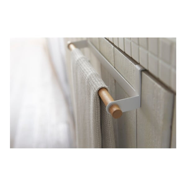 Bel viseči nosilec za brisače YAMAZAKI Tosca-image-2