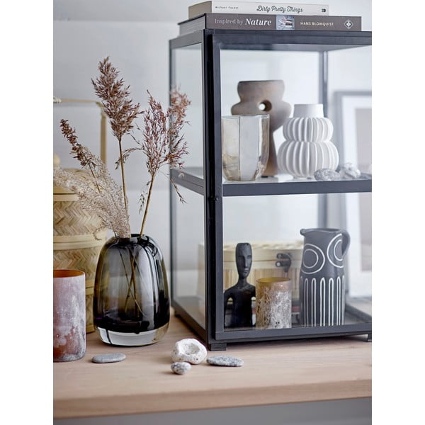 Vaza iz bež terakote Bloomingville Ngoie, višina 17 cm-image-4