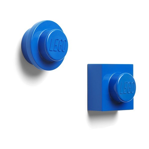 Komplet 2 modrih magnetov LEGO®