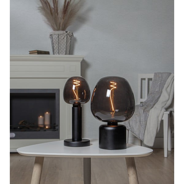 LED žarnica s toplo svetlobo z žarnico E27, 2 W Black Apple – Star Trading-image-4