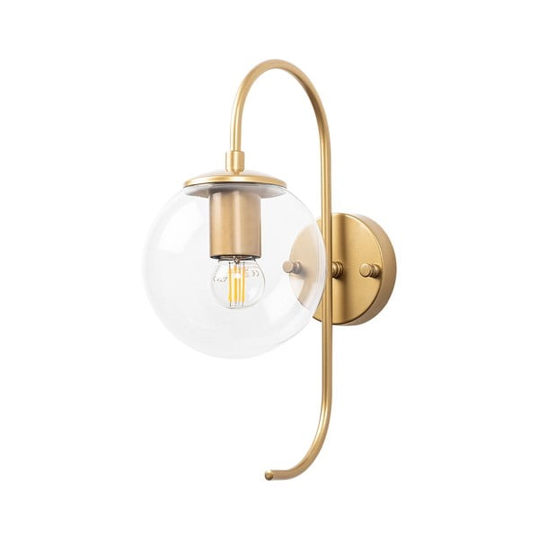 Stenska svetilka v zlati barvi ø 15 cm Jewel – Opviq lights