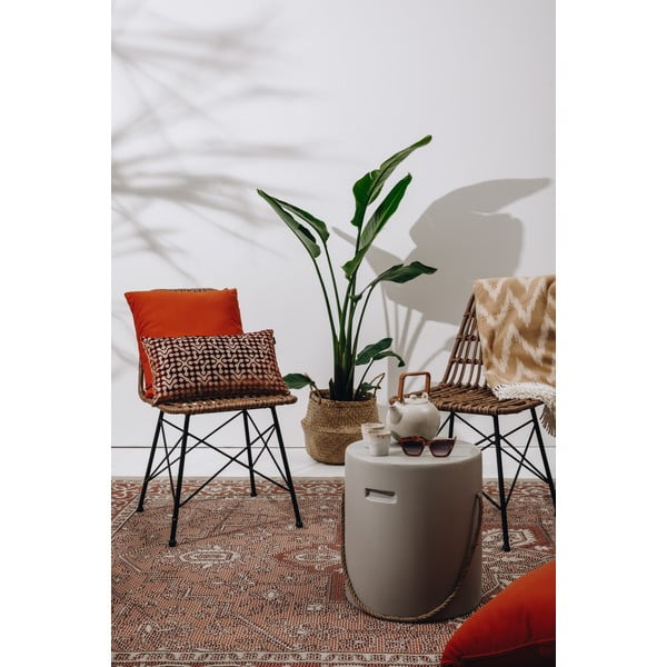 Rjava pletenina z bombažem Euromant Mallorca, 140 x 160 cm-image-3