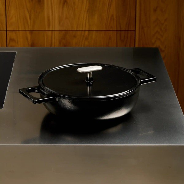 Litoželezna ponev tegame s pokrovko ø 26 cm Mattia 3.0 – FABINI-image-1