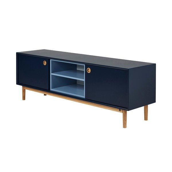 Temno modra TV omarica 170x57 cm Color Box – Tom Tailor-image-2