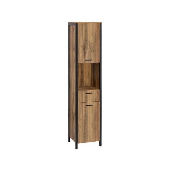Rjava kopalniška omarica Støraa Werra, 38 x 175 cm-image-1