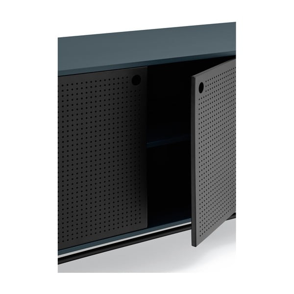 Črno-modra komoda Teulat Punto, širina 212 cm-image-1