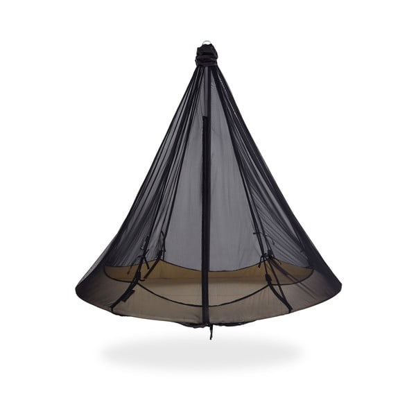 Črna mreža proti komarjem za gugalnico ø 180 cm - Hangout Pod-image-1
