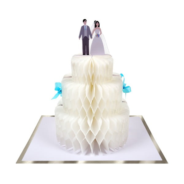 Voščilnica Wedding Cake – Meri Meri