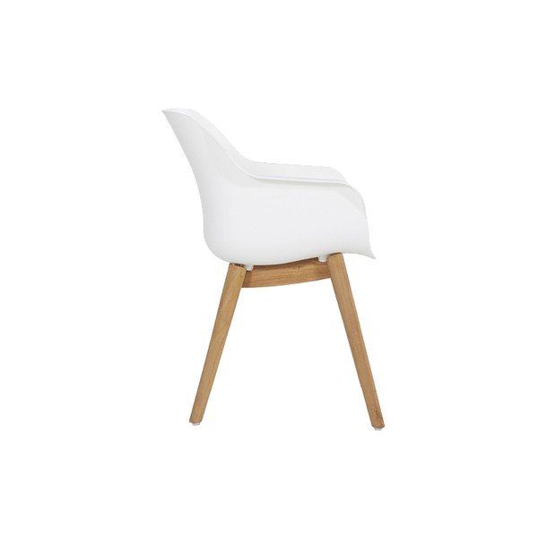 Beli plastični vrtni stoli v kompletu 2 ks Sophie Teak – Hartman-image-3