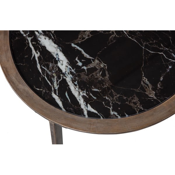 Črna mizica 58x58 cm Lax – BePureHome-image-3