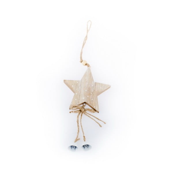 Viseča božična dekoracija v obliki zvezde Dakls Blanche