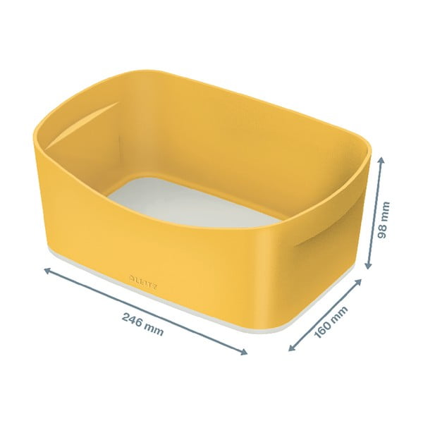 Rumena namizna škatla Leizt MyBox, 5 l-image-4