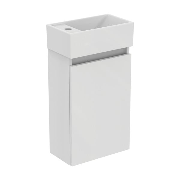 Bela stenska omarica za pod umivalnik 35x55 cm Eurovit+ – Ideal Standard-image-2