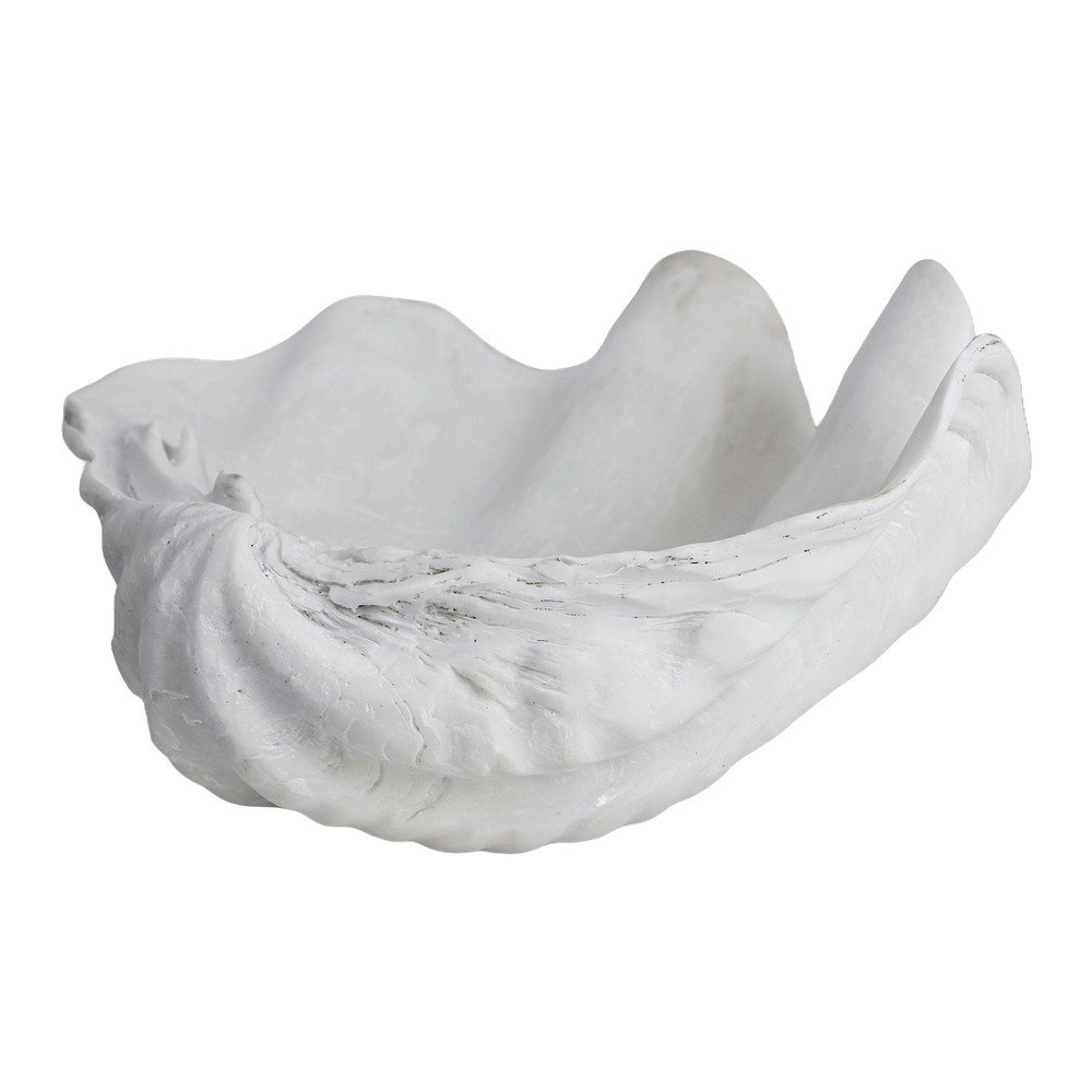 Okrasna skleda iz poliresina Shell