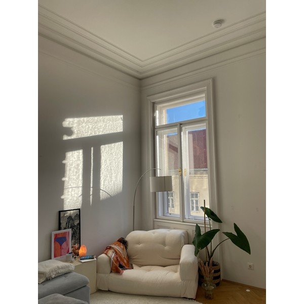 Rjava raztegljiva sedežna garnitura 140 cm Hippo - Karup Design-image-1