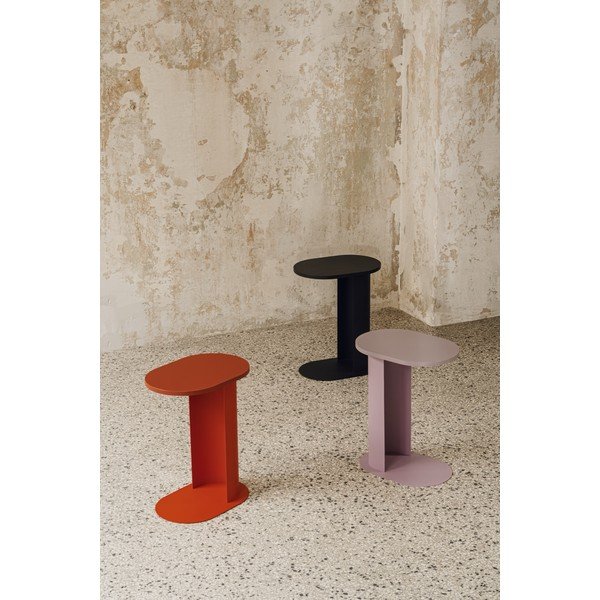 Kovinska stranska mizica 48x34 cm Nuno – noo.ma-image-4