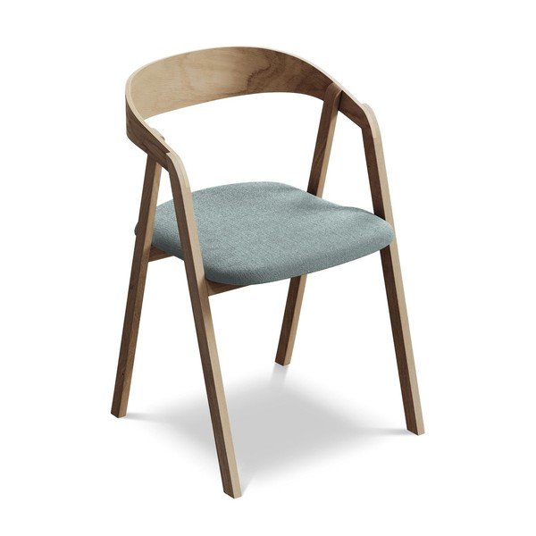 Moder jedilni stol iz masivnega lesa Erika – Makamii