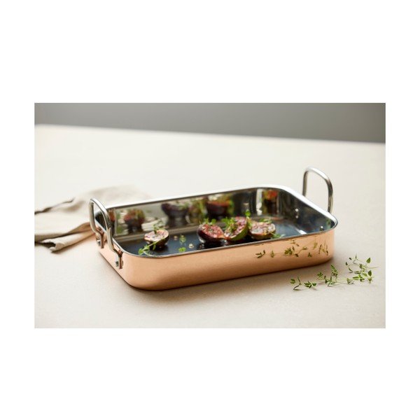 Pekač iz bakra in nerjavečega jekla 25,5x35 cm – Blomsterbergs-image-1