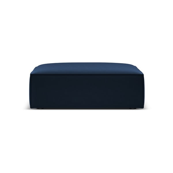 Temno moder žameten tabure Vanda – Mazzini Sofas