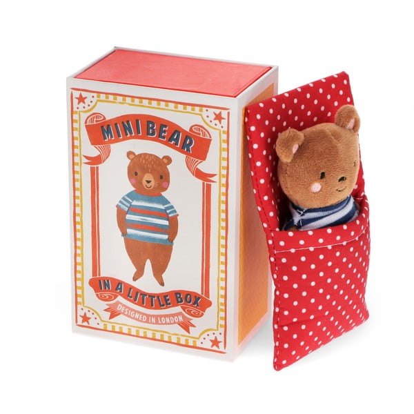 Plišasta igrača Mini Bear in a Little Box – Rex London
