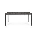 Aluminijasta vrtna miza 90x160 cm Hilde   – Bizzotto