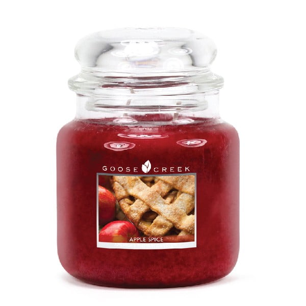 Dišeča sveča v steklenem kozarcu Goose Creek Apple Spice, 0,45 kg