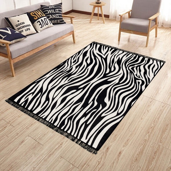 Obojestranska pralna preproga Kate Louise Doube Sided Rug Zebra, 120 x 180 cm-image-3