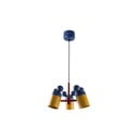 Modra otroška svetilka s kovinskim senčilom ø 30 cm Mouse II – GTV