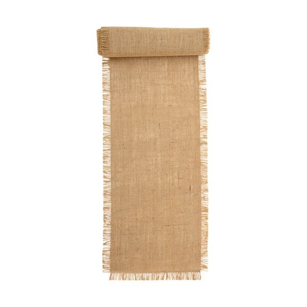 Namizni tekač iz jute 35x550 cm Janavi – Bloomingville