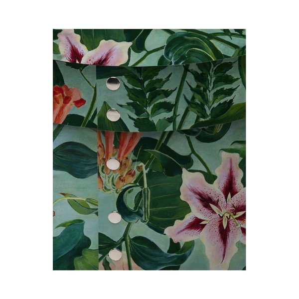Komplet 2 žametnih žametnih škatel za shranjevanje Velvet Atelier Flowers-image-2