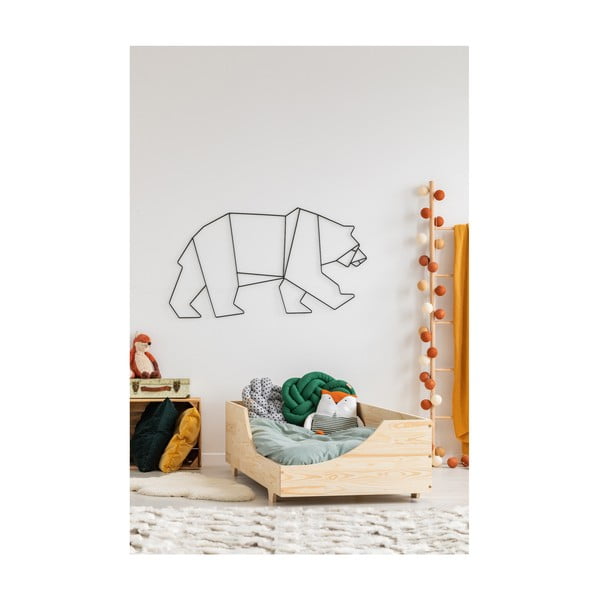 Otroška postelja iz borovega lesa Adeko BOX 4, 80 x 160 cm-image-1