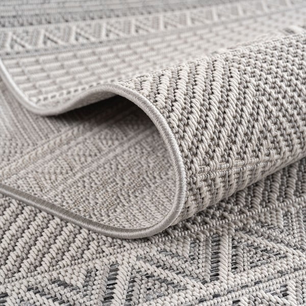 Siv zunanji in notranji tekač 80x250 cm Desert 1302 – Ayyildiz Carpets-image-2