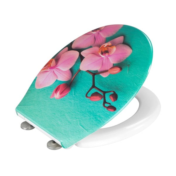 WC deska s počasnim zapiranjem 37,5 x 45 cm Fleur – Allstar-image-2