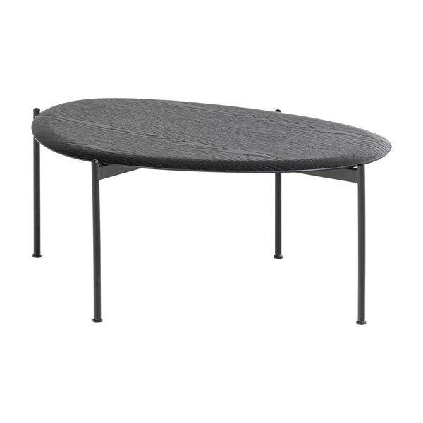 Črna klubska mizica 67x92 cm Kota – WOOOD-image-4