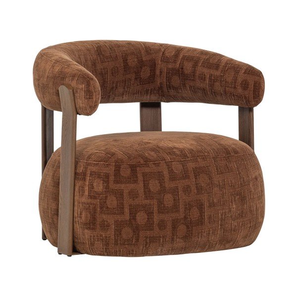 Rjav fotelj Foon – WOOOD