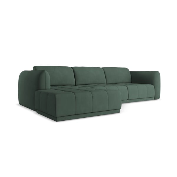 Zelena kotna sedežna garnitura (levi kot) Hoku – Makamii-image-3