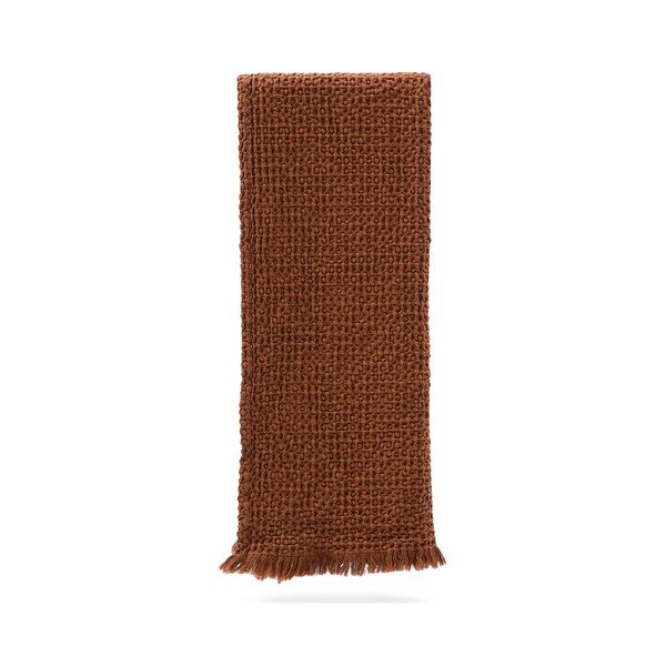 Rjava odeja 130x170 cm Nulina – Kave Home-image-2