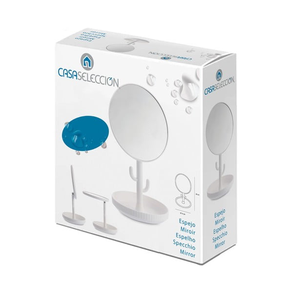 Kozmetično ogledalo ø 16,8 cm - Casa Selección-image-3
