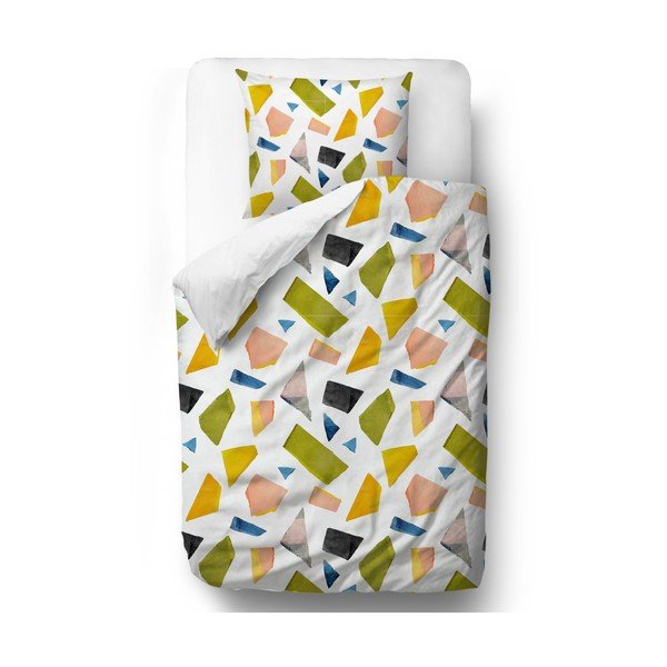 Posteljno perilo Butter Kings Abstract Gems iz bombažnega satena, 200 x 200 cm